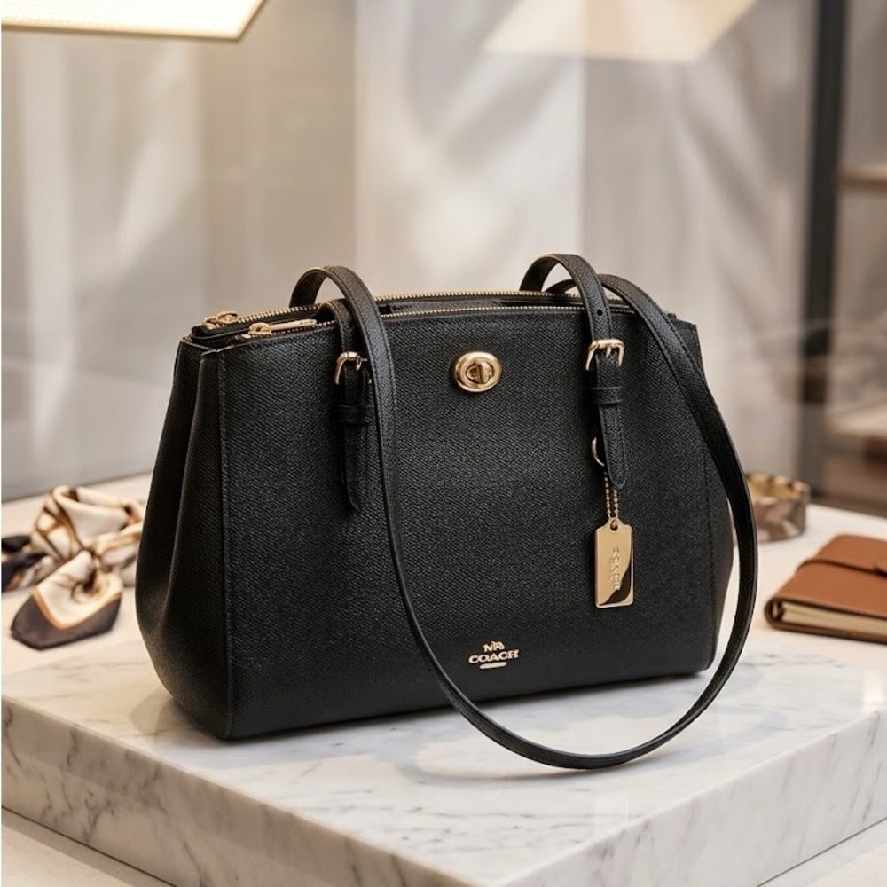 Coach Turnlock Carryall 29 Satchel